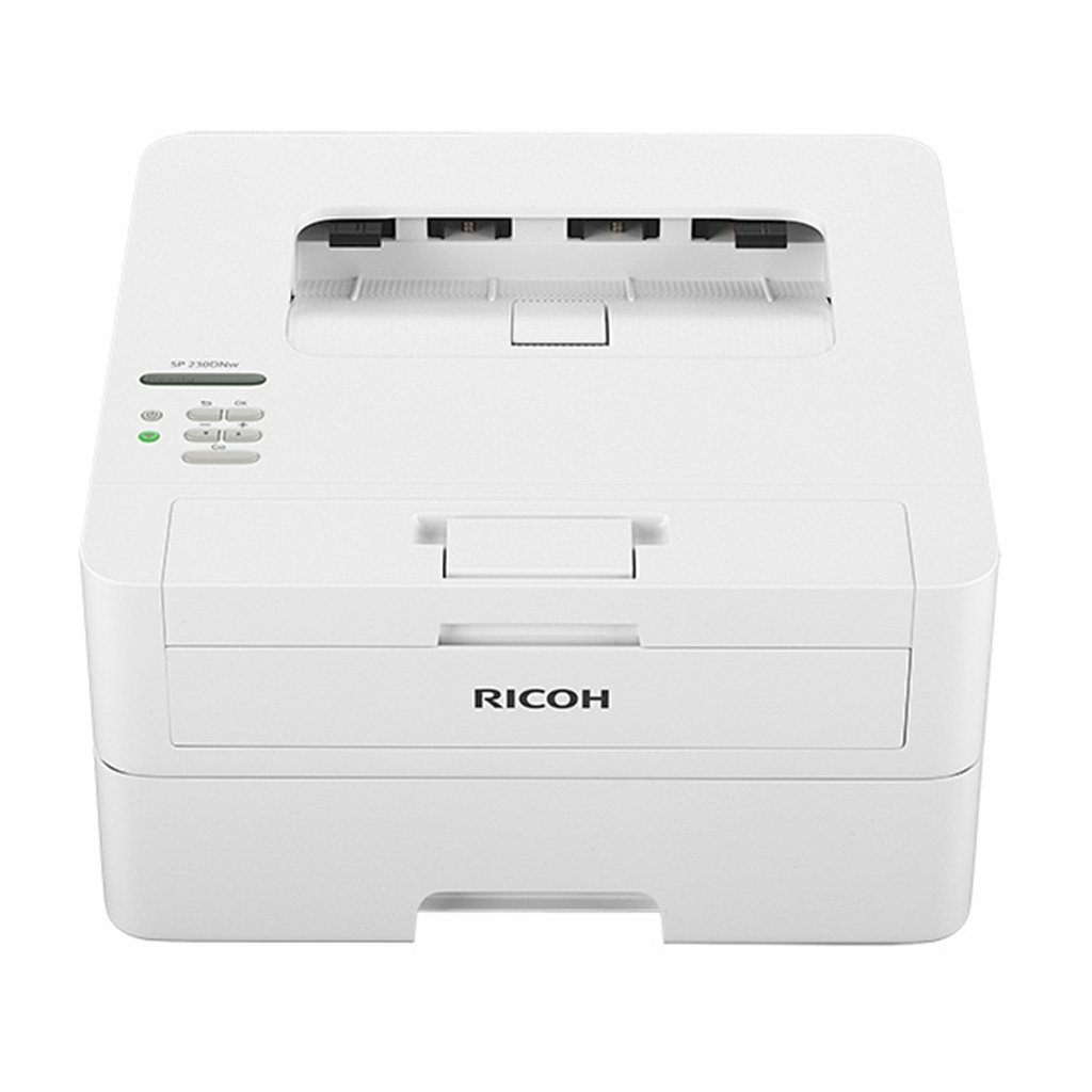 RICOH SP230DNW crno-bijeli laser štampač sa kompaktnim dizajnom i bežičnom vezom