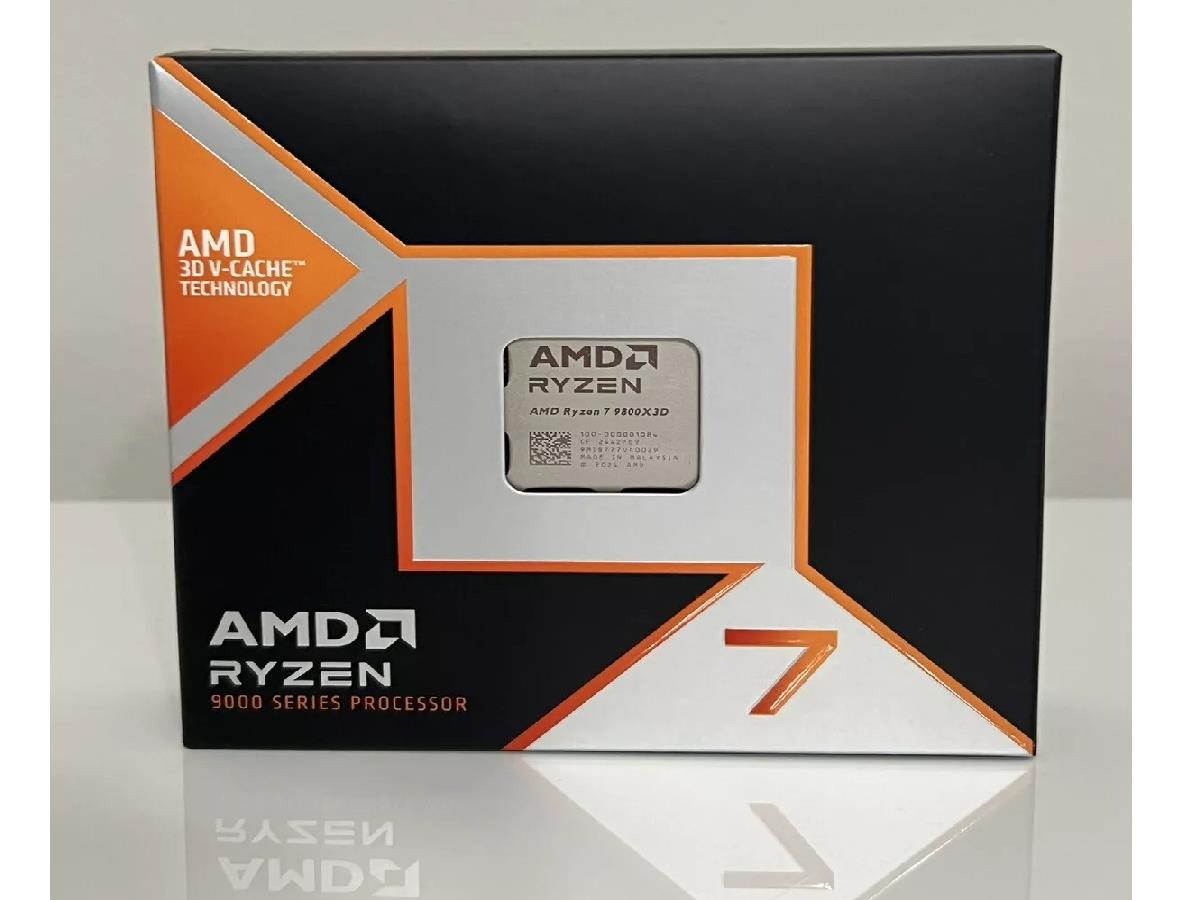 AMD Ryzen 7 9800X3D procesor sa AM5 soketom i 8 jezgara