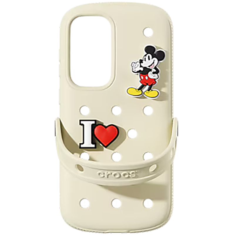 Samsung Galaxy S25+ maska sa Crocs dizajnom u boji Bone