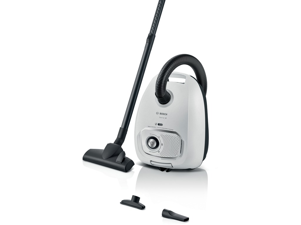 BOSCH Usisivač Serie 4 bijele boje sa vrećicom i Power Control funkcijom