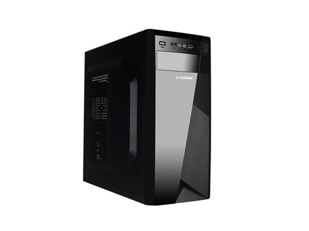 Kućište EZ COOL 500W ATX u crnoj boji sa 12cm ventilatorom i SATA priključcima