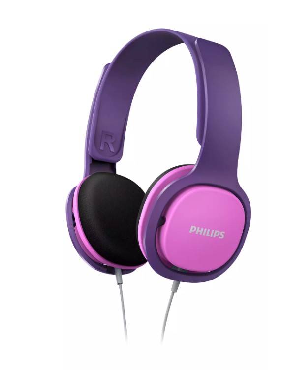 Philips SHK2000PK dječje žične slušalice u pink boji sa ograničenjem glasnoće