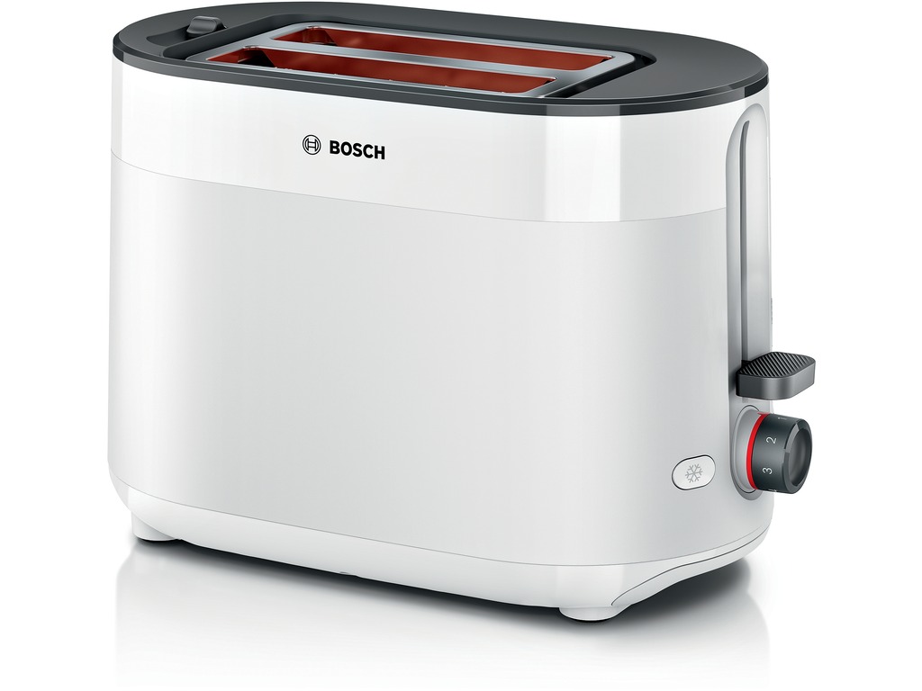 BOSCH Toster MyMoment TAT2M121 u bijeloj boji sa dvije kriške