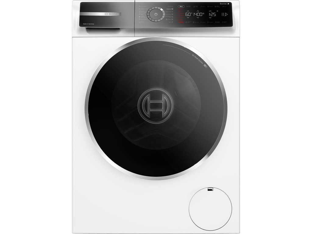 BOSCH perilica rublja Serie 8, bijela boja, sa Iron Assist i Home Connect funkcijama