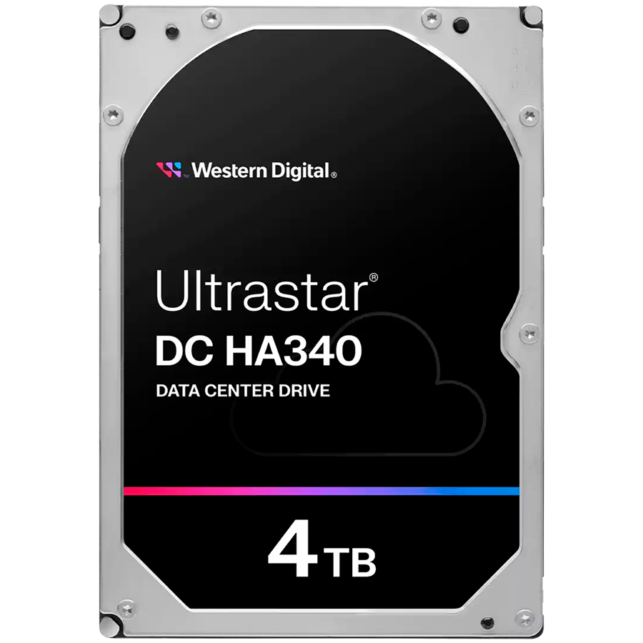 WD Ultrastar DC HA340 4TB HDD Server sa SATA interfejsom i 7200 RPM