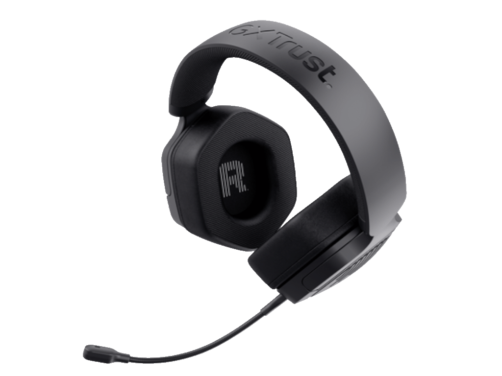 Crne Trust GXT492 Carus over-ear gaming slušalice sa žicom i 3.5 mm konektorom