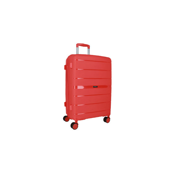 Crveni MD Kofer Nomad 20" sa 4 točkića i sigurnosnom bravom