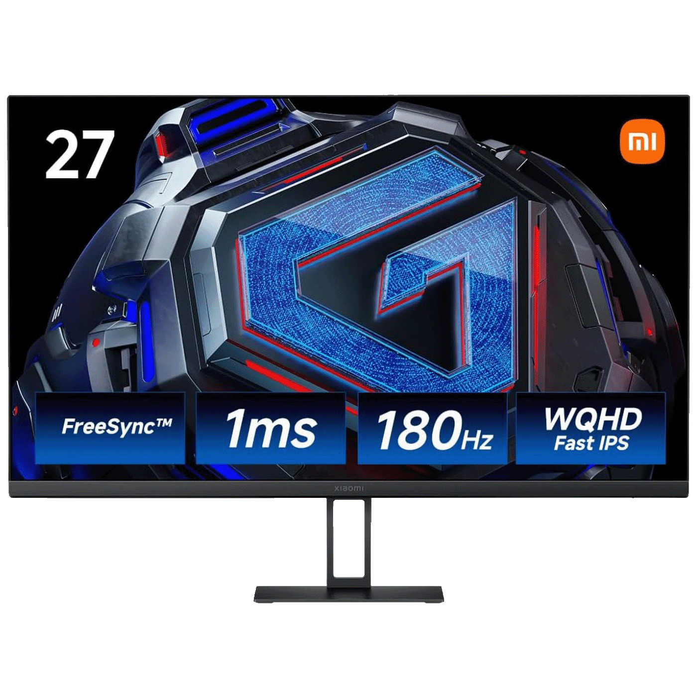 Xiaomi G27Qi 27" gaming monitor sa tankim okvirima i podesivim postoljem