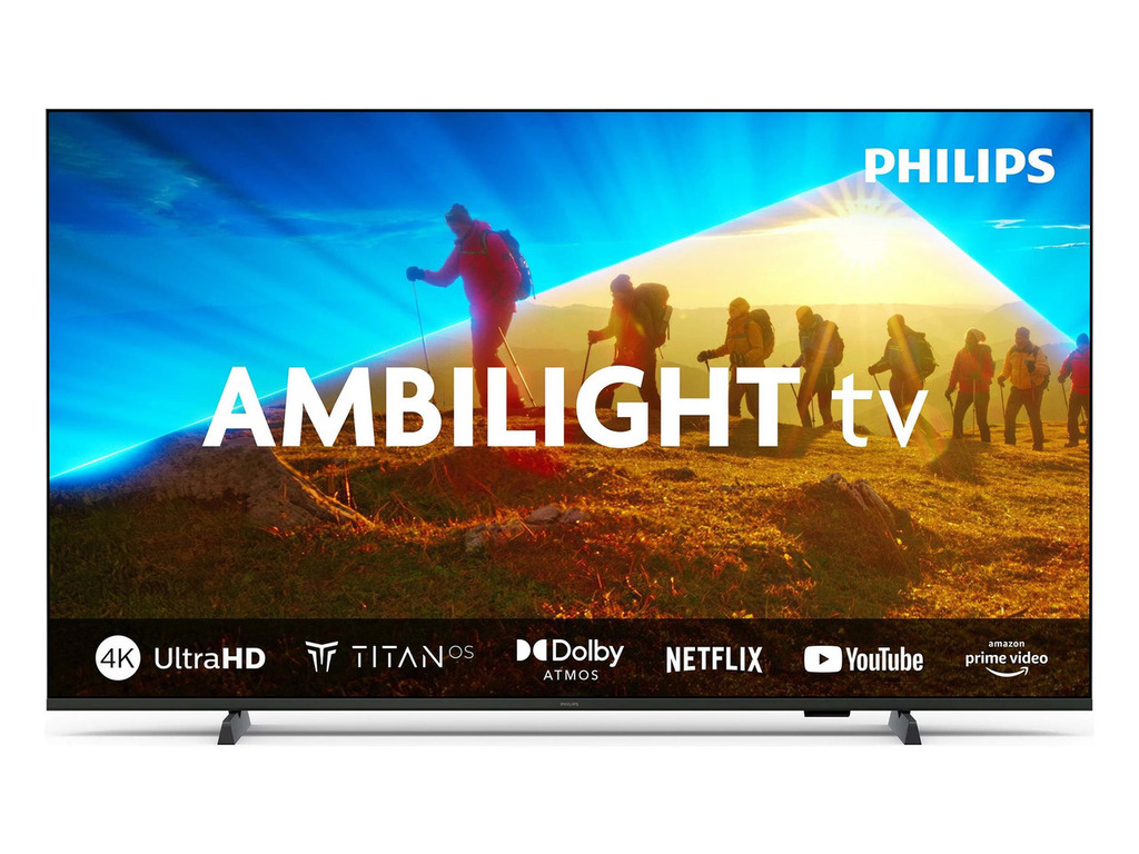 Philips 55PUS8009 4K Ambilight TV sa Titan OS, mat crnom bojom i ekranom od 55 inča