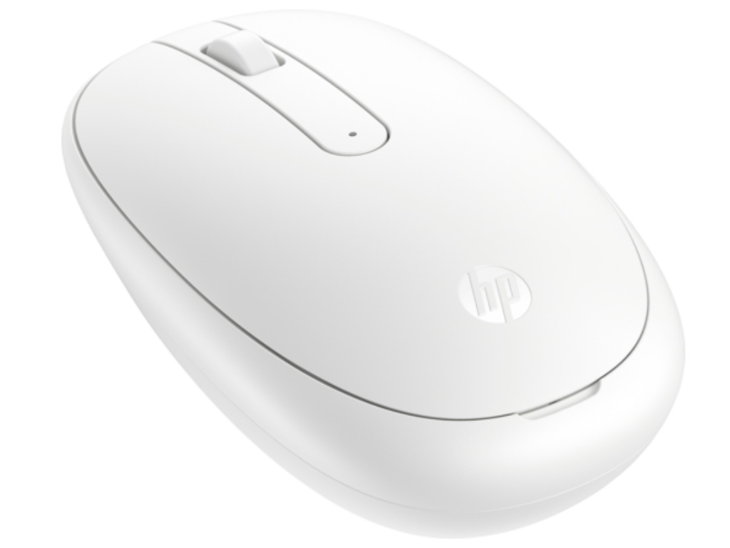 HP 240 LWH bežični Bluetooth miš sa ergonomskim dizajnom i trostrukim dugmetima.