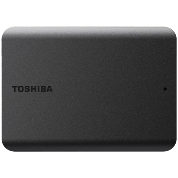 Crni Toshiba CANVIO BASICS eksterni hard disk 2TB sa USB 3.2 priključkom