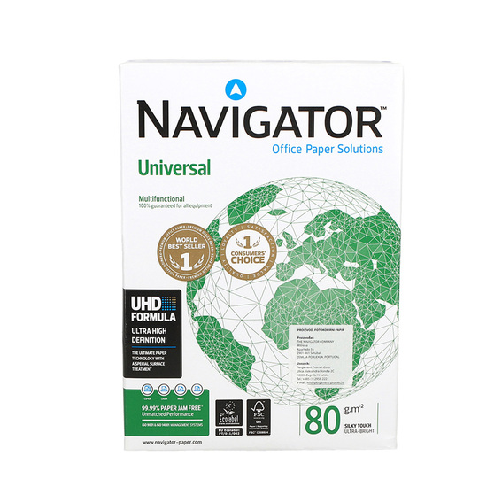 Navigator fotokopirni papir A4 format, 80 grama, pakovanje