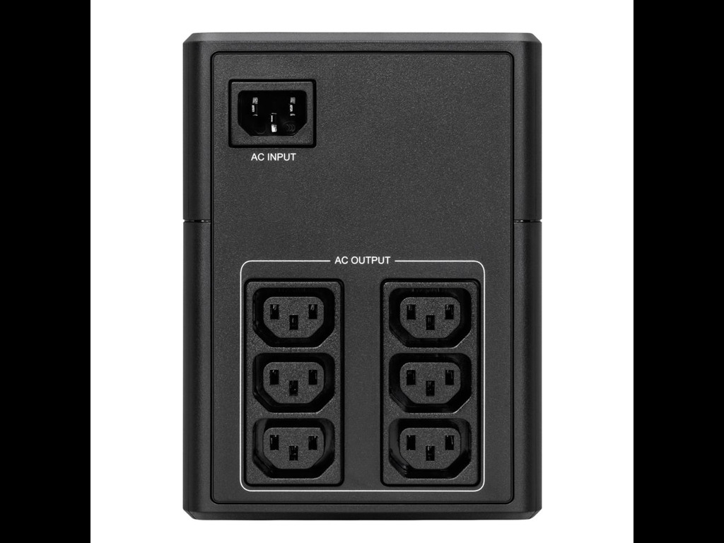 Eaton 5E 1200 USB IEC G2 UPS uređaj sa prikazanim ulazima i izlazima
