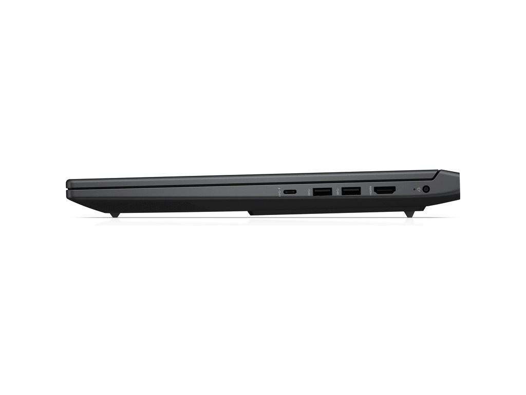 HP Victus 16 gaming laptop u srebrnoj boji sa osvetljenom tastaturom i NVIDIA RTX 4060 grafikom.
