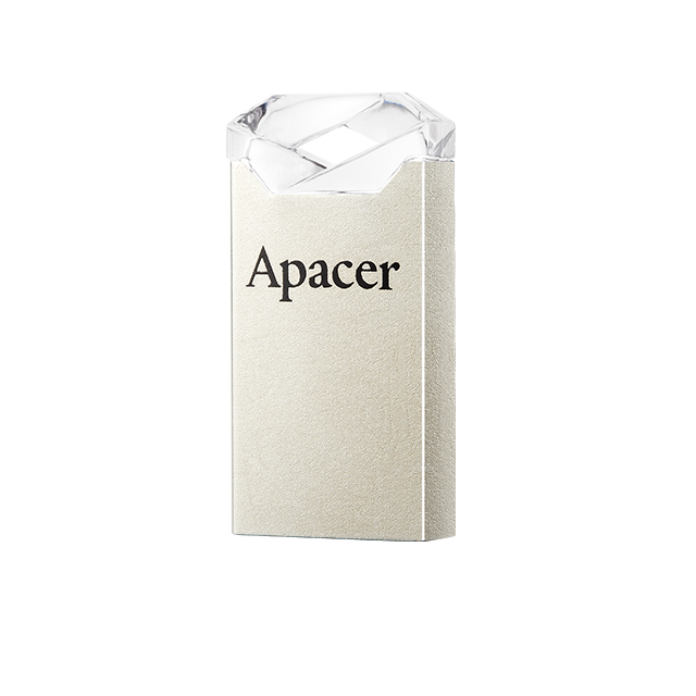 APACER USB 2.0 64GB AH111 Crystal flash disk na beloj pozadini