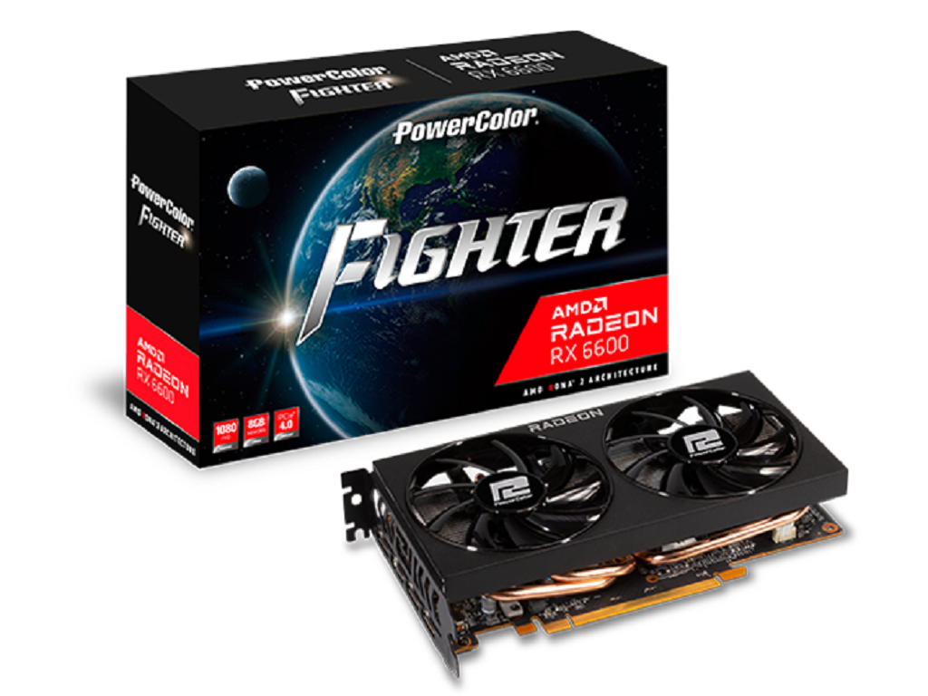 PowerColor AXRX6600 8GB GDDR6 grafička kartica sa aktivnim hlađenjem i HDMI/DP izlazima