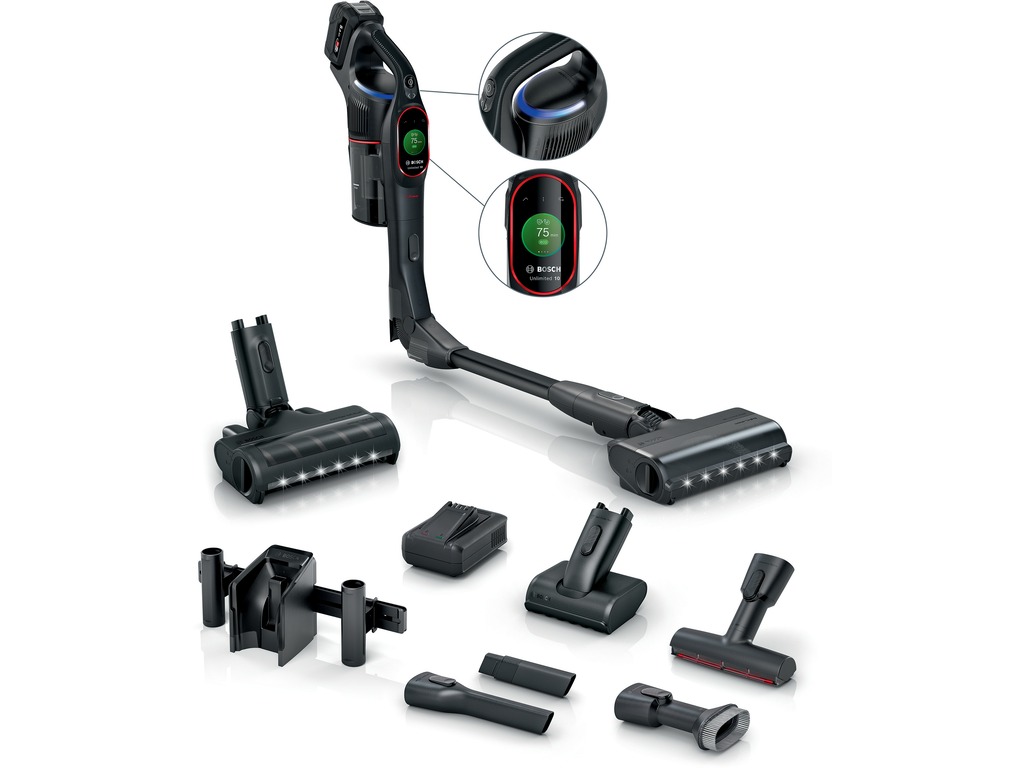 BOSCH Akumulatorski usisavač Serie 10 crne boje sa ProPOWER1 baterijom