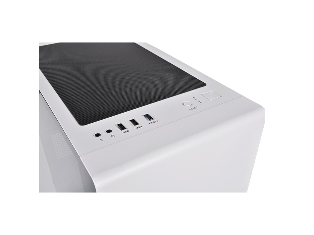 Thermaltake S100 White Micro kućište sa temperisanim staklom i ventilatorom