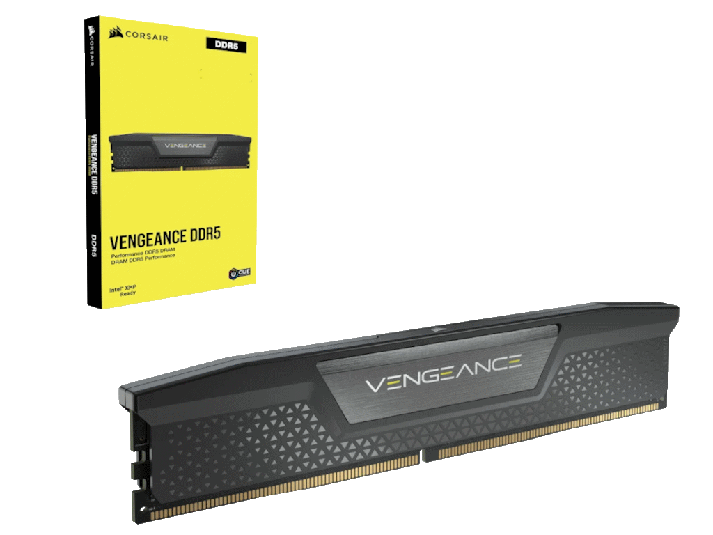 CORSAIR VENGEANCE DDR5 32GB RAM memorija sa crvenim hladnjakom
