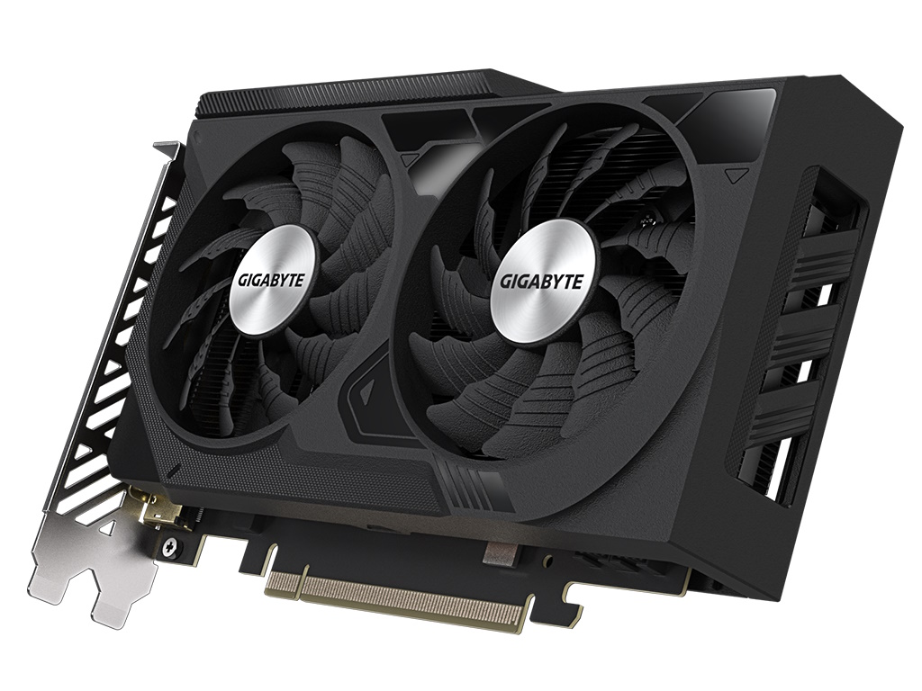 Gigabyte GeForce RTX 4060 grafička kartica sa dva ventilatora i oznakama 8GB GDDR6