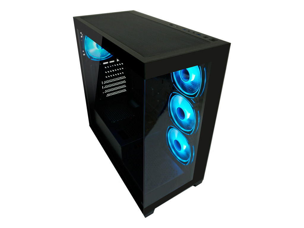 LC-Power Gaming 715B Midi-tower kućište sa ARGB osvetljenjem i USB priključcima