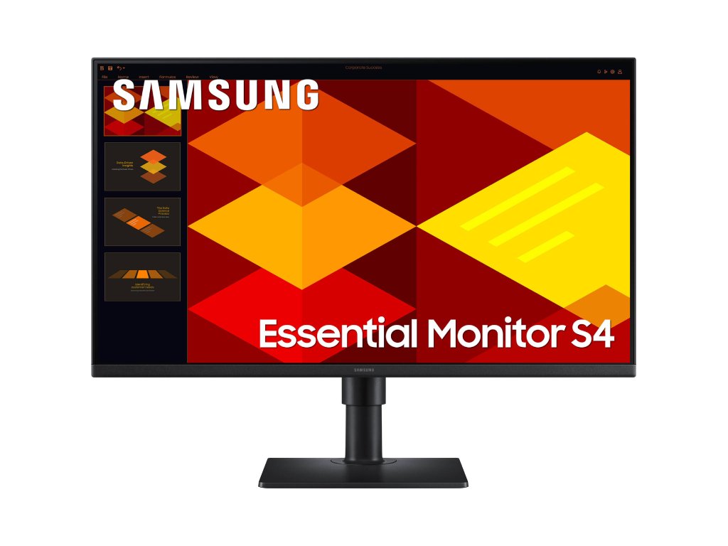 Samsung 27" FHD monitor S40GDIPS sa crnim okvirom i fleksibilnim postoljem