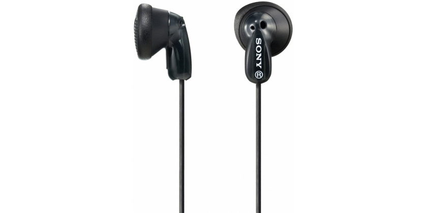 Sony MDR-E9 crne in-ear slušalice sa pakovanjem
