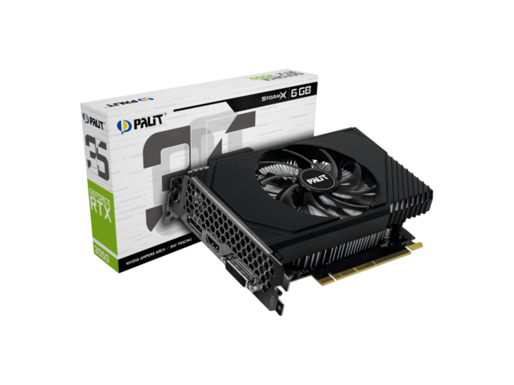 Palit GeForce RTX 3050 StormX grafička kartica sa 6GB GDDR6 memorije