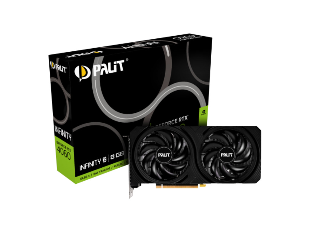 Palit GeForce RTX 4060 grafička kartica sa dual fan hlađenjem