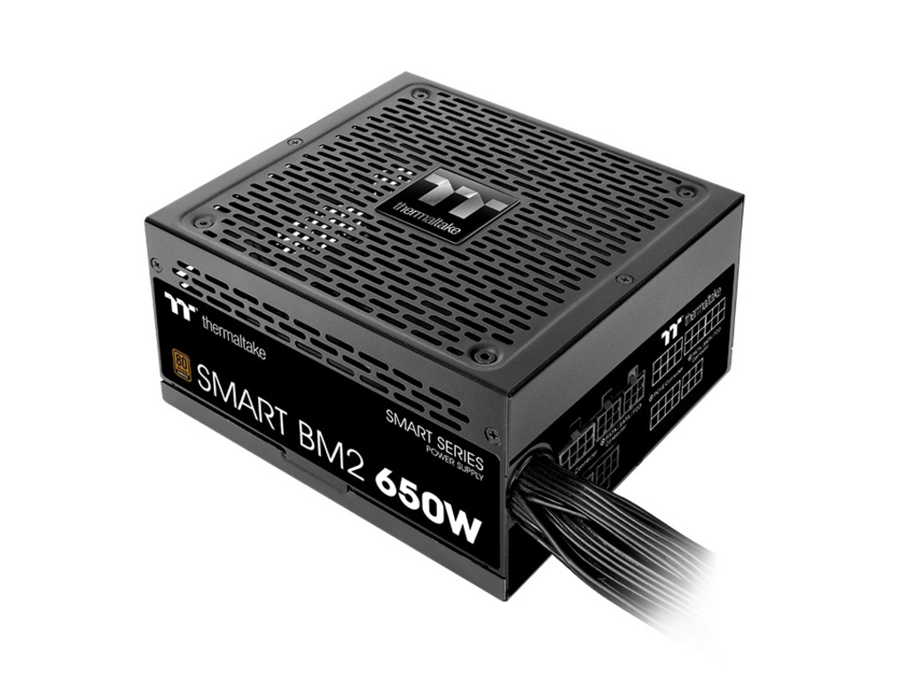 Thermaltake Smart BM2 650W napojna jedinica sa bronzanim sertifikatom i semi-modularnim kablovima