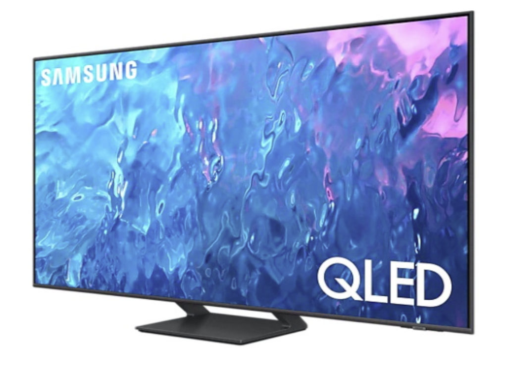 Samsung QLED TV 55" QE55Q70DATXXH sa 4K rezolucijom i crnim dizajnom