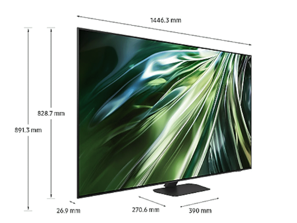 Samsung 65" Neo QLED TV sa Titan crnim okvirom i 4K rezolucijom
