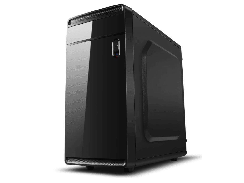 Spire kućište 1537 ATX crne boje sa USB portovima i prostorom za SSD i HDD