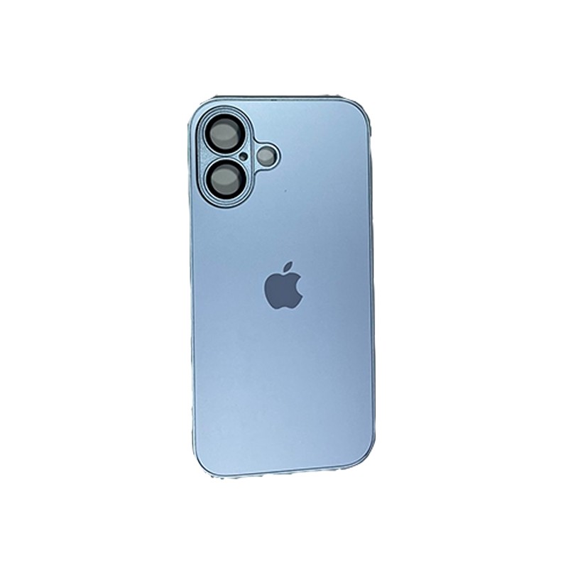 AG Glass zaštitno staklo za iPhone 16 Plus u plavoj boji
