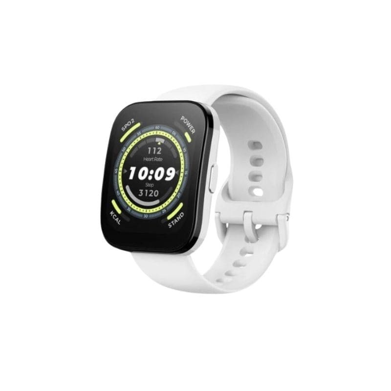 Amazfit Bip 5 White pametni sat sa belim remenom i velikim zaslonom