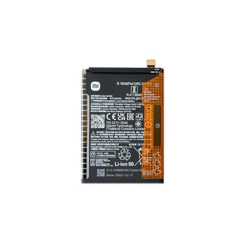 Originalna baterija za Xiaomi Redmi Note 10 sa prikazanim modelom i kapacitetom
