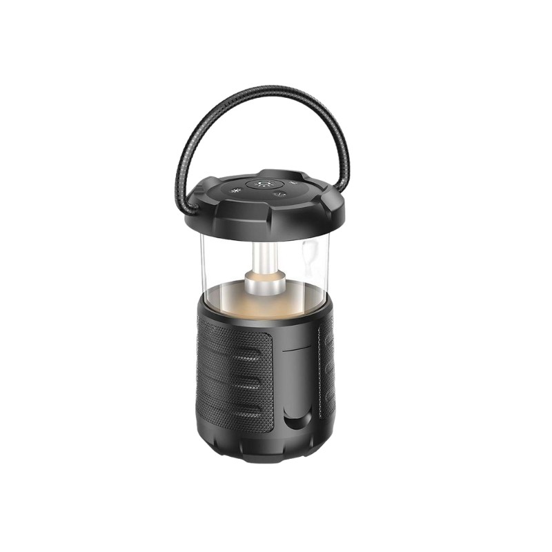 XO F49 Bluetooth zvučnik i kamping lampa u crnoj boji