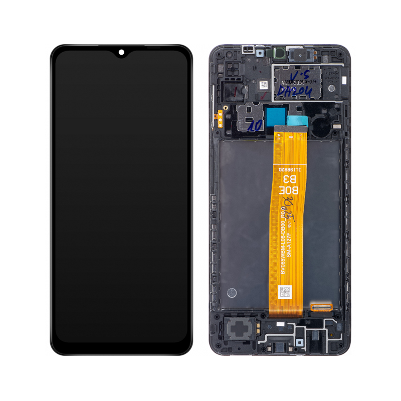 Original display za Samsung A127 A12 u crnoj boji