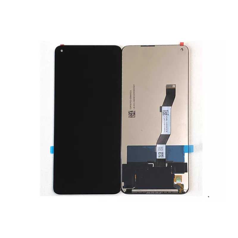Originalni display za Xiaomi Mi 10T, prikazan sa svim komponentama