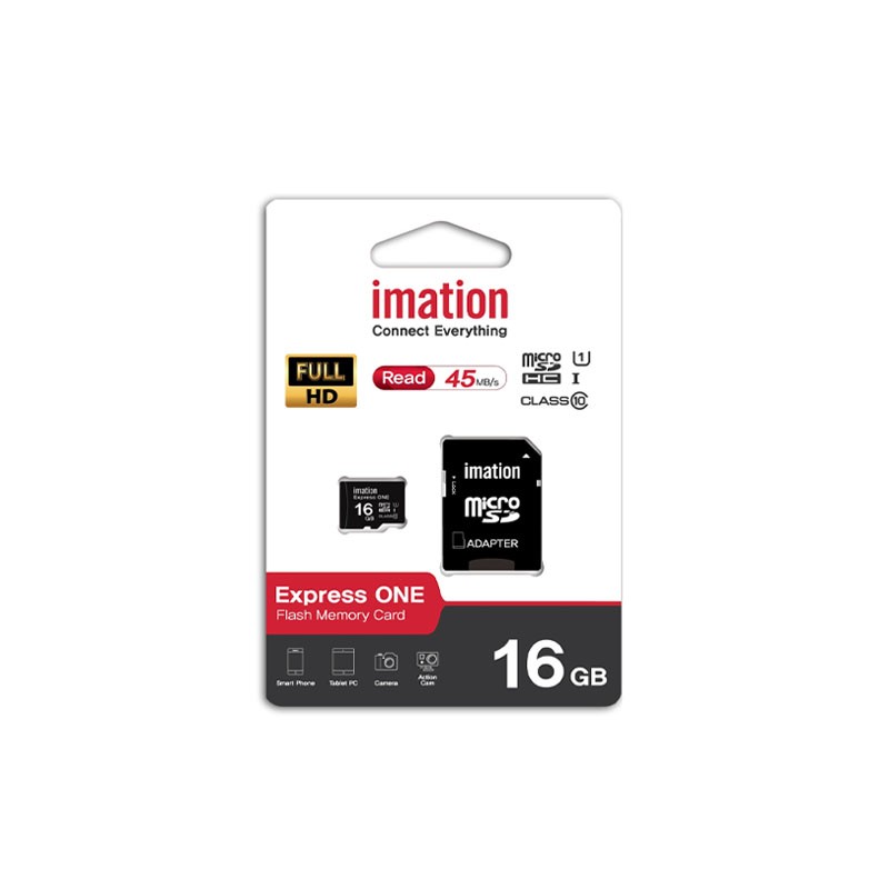 IMATION microSD 16GB U1 Class10 kartica sa adapterom