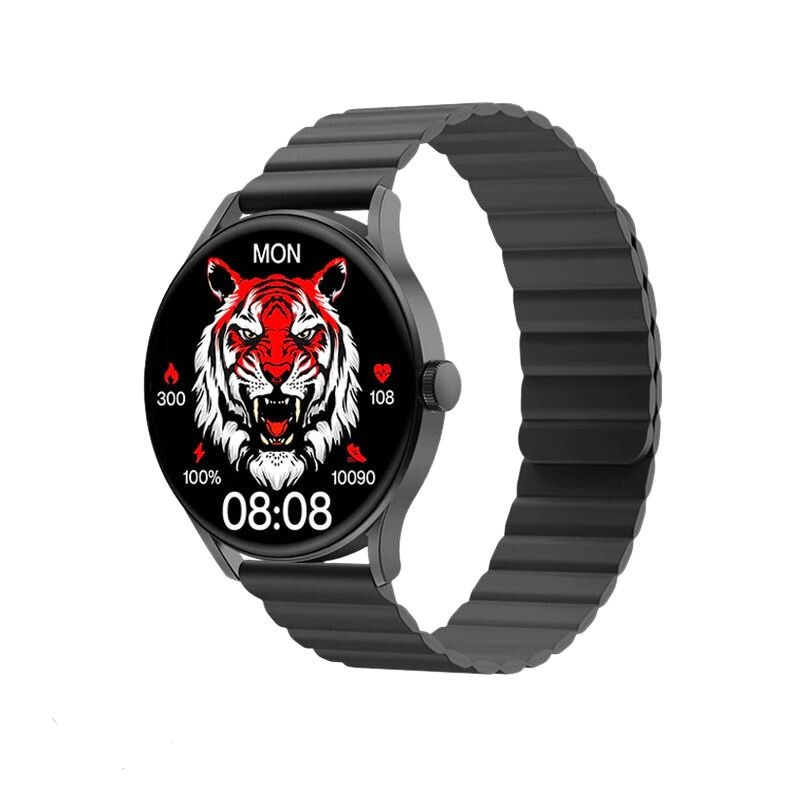 IMIKI Smart Watch TG1 - moderan pametni sat sa crnim kaišem i TFT zaslonom