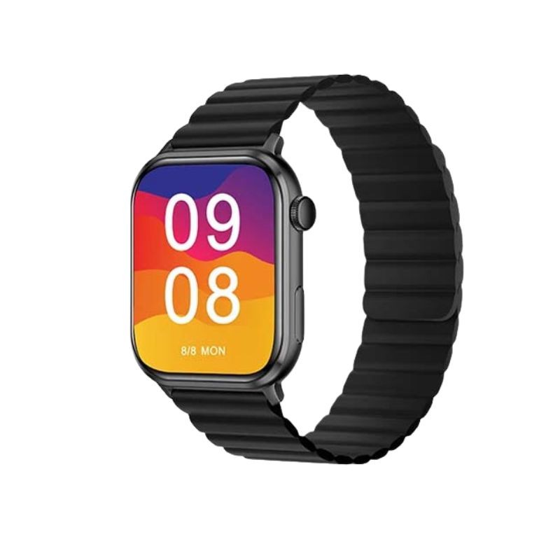 IMILAB Smart Watch W02 - moderan pametni sat sa crnim kaišem i HD zaslonom