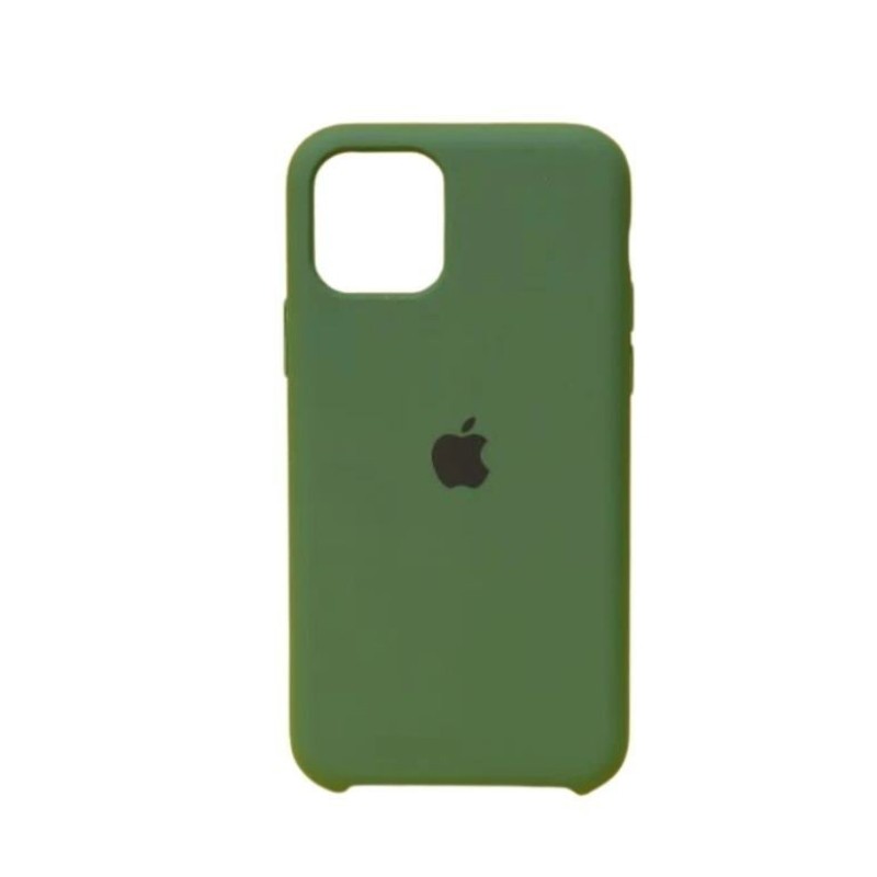 Tamno zelena maska za iPhone 11 sa elegantnim dizajnom