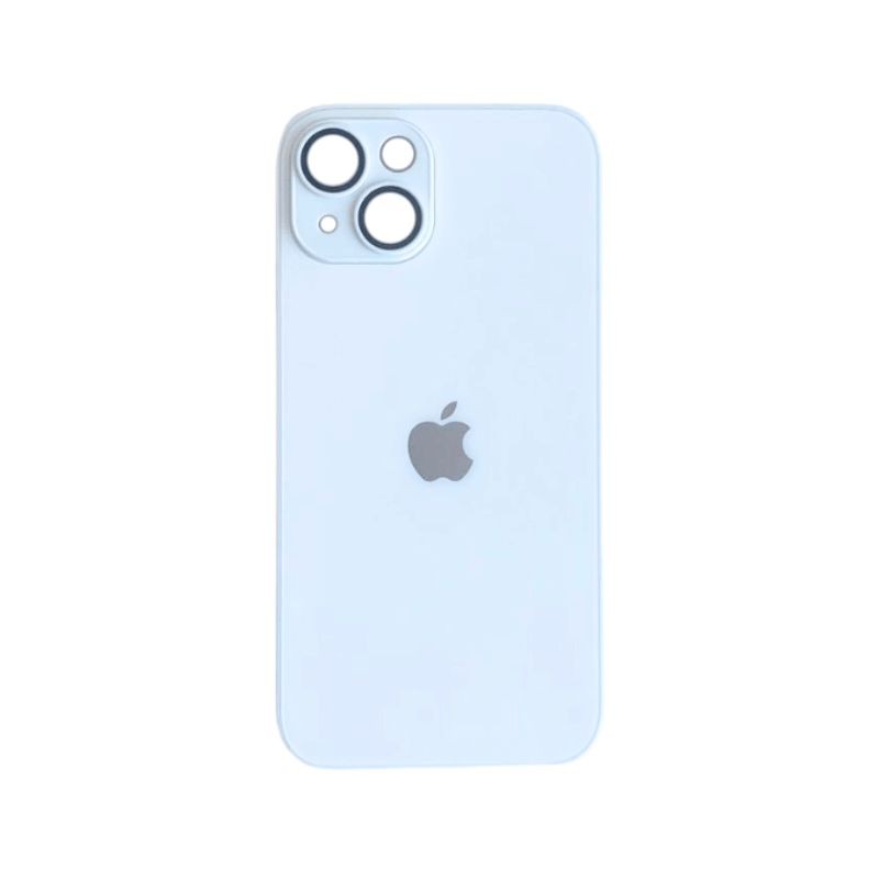 Bijela AG Glass zaštita za iPhone 15