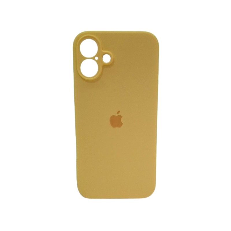 Žuta zaštitna maska za iPhone 16 sa elegantnim dizajnom