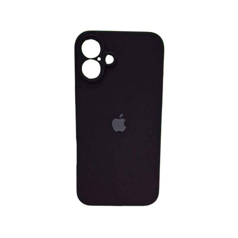 Crna zaštitna maska za iPhone 16 Plus