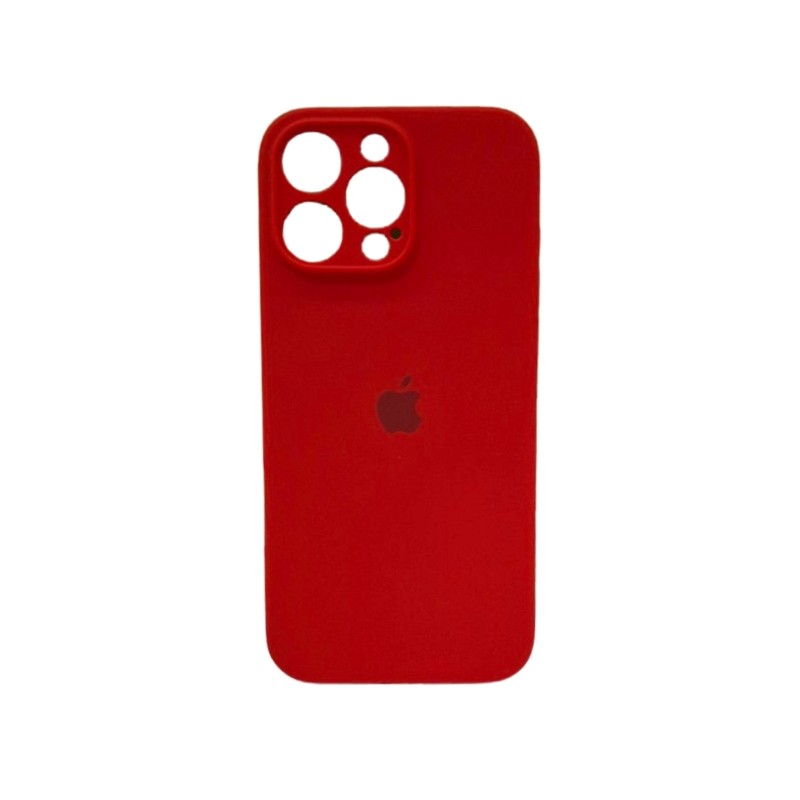 Crvena zaštitna maska za iPhone 16 Pro sa precizno izrezanim otvorima