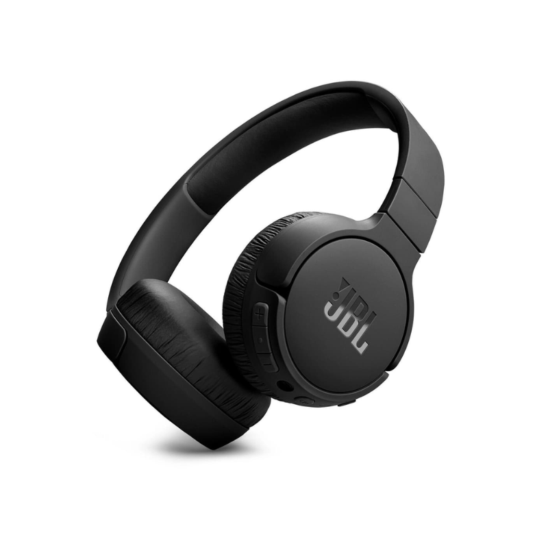 Crne JBL TUNE 670NC bežične slušalice sa on-ear dizajnom