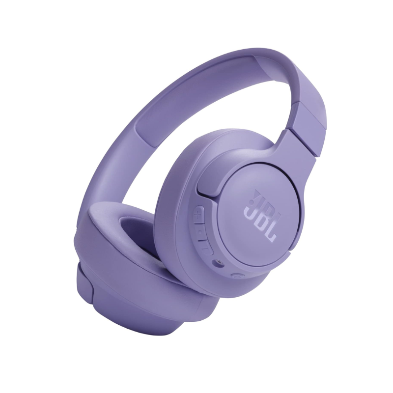 Ljubičaste JBL TUNE 720BT bežične slušalice sa mekim ušnim jastučićima
