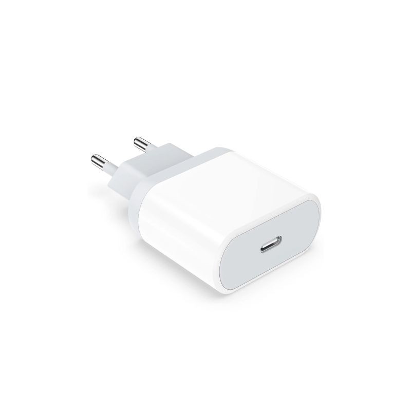 Originalni Apple USB-C punjač 20W sa bele boje i kompaktnim dizajnom